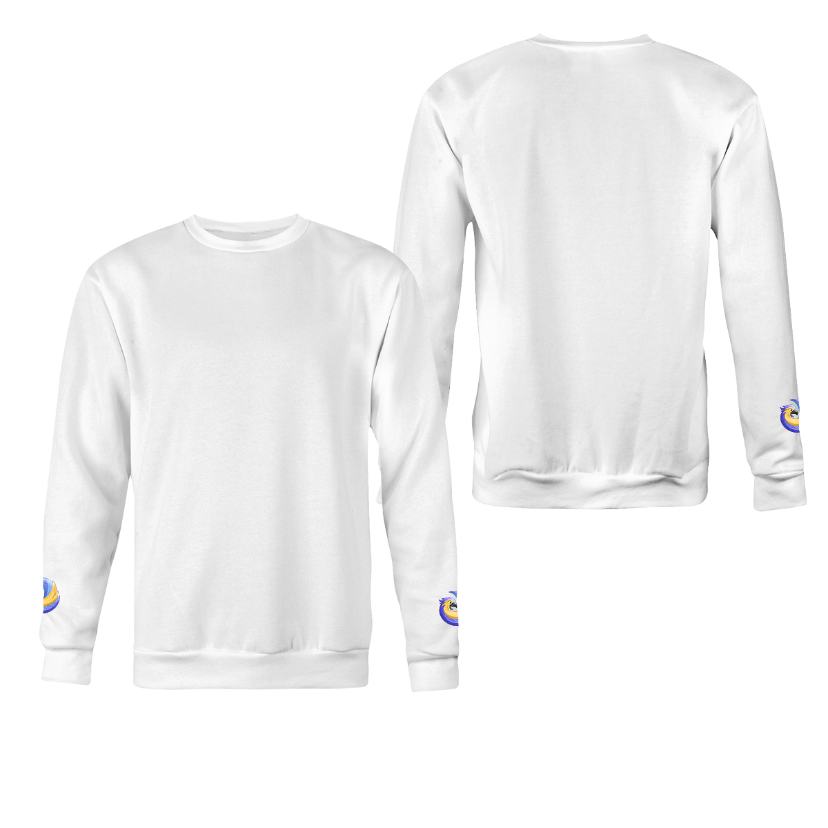 Standard Embroidered Unisex Sweatshirt (Sleeve)