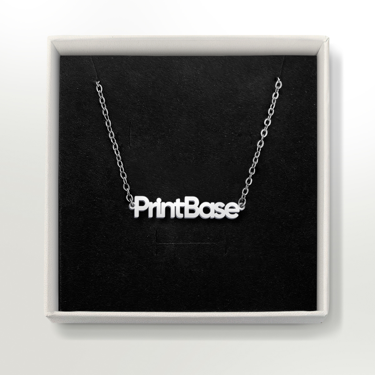 Custom Name Necklace(Silver)