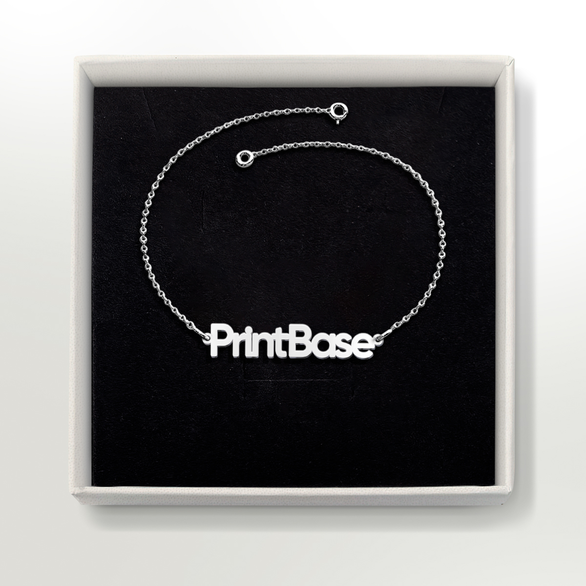 Custom Name Bracelet(Silver)