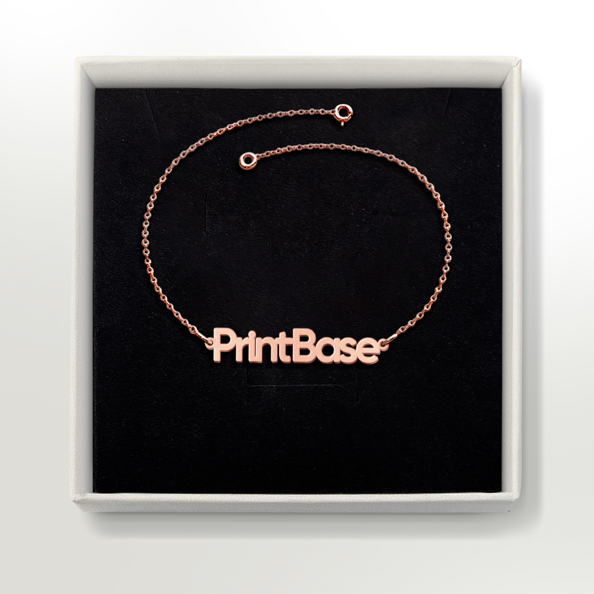Custom Name Bracelet(Rose Gold)