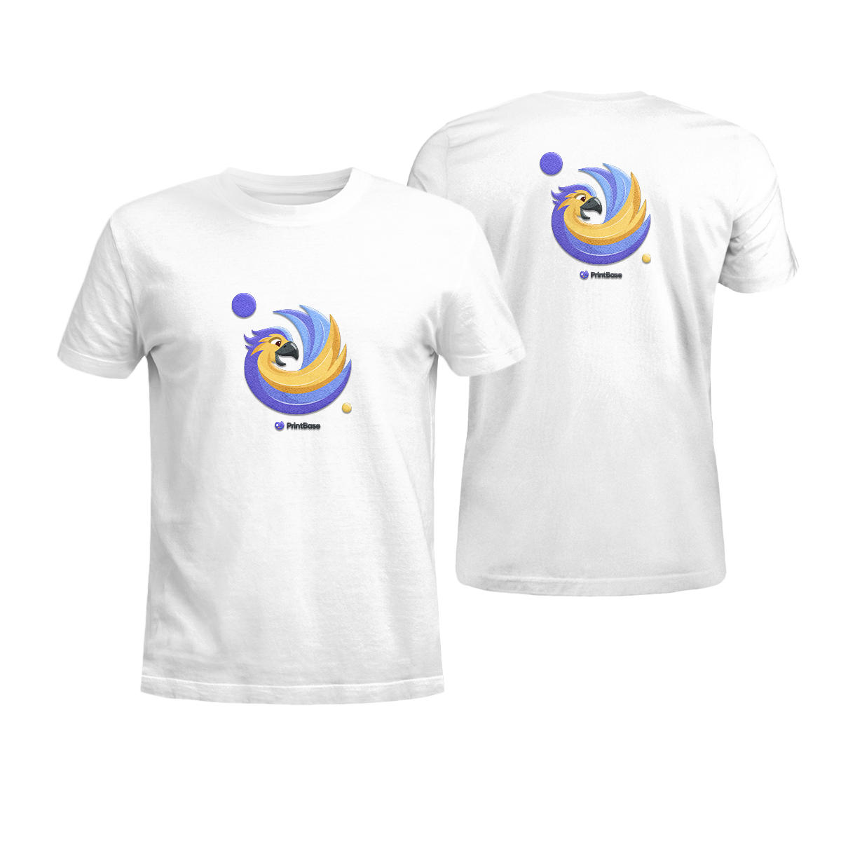 Embroidered Unisex T-Shirt (Front or Back)