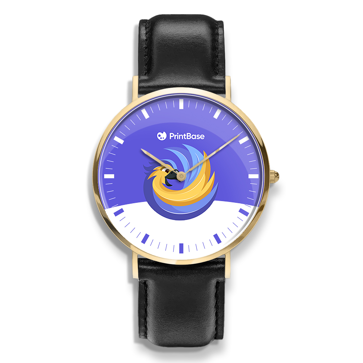 Slim Leather Watch